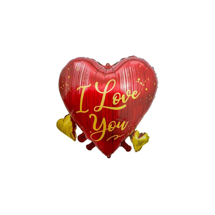 GLOBO METALIZADO I LOVE YOU