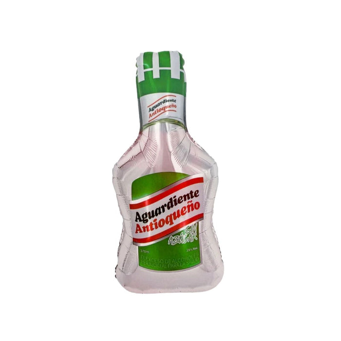 GLOBO METALIZADO DE AGUARDIENTE ROJO