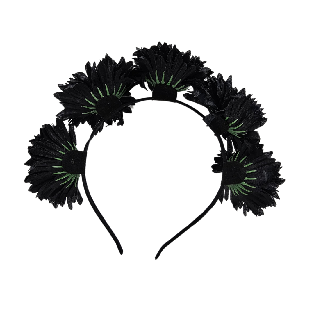 TIARA DE GIRASOLES