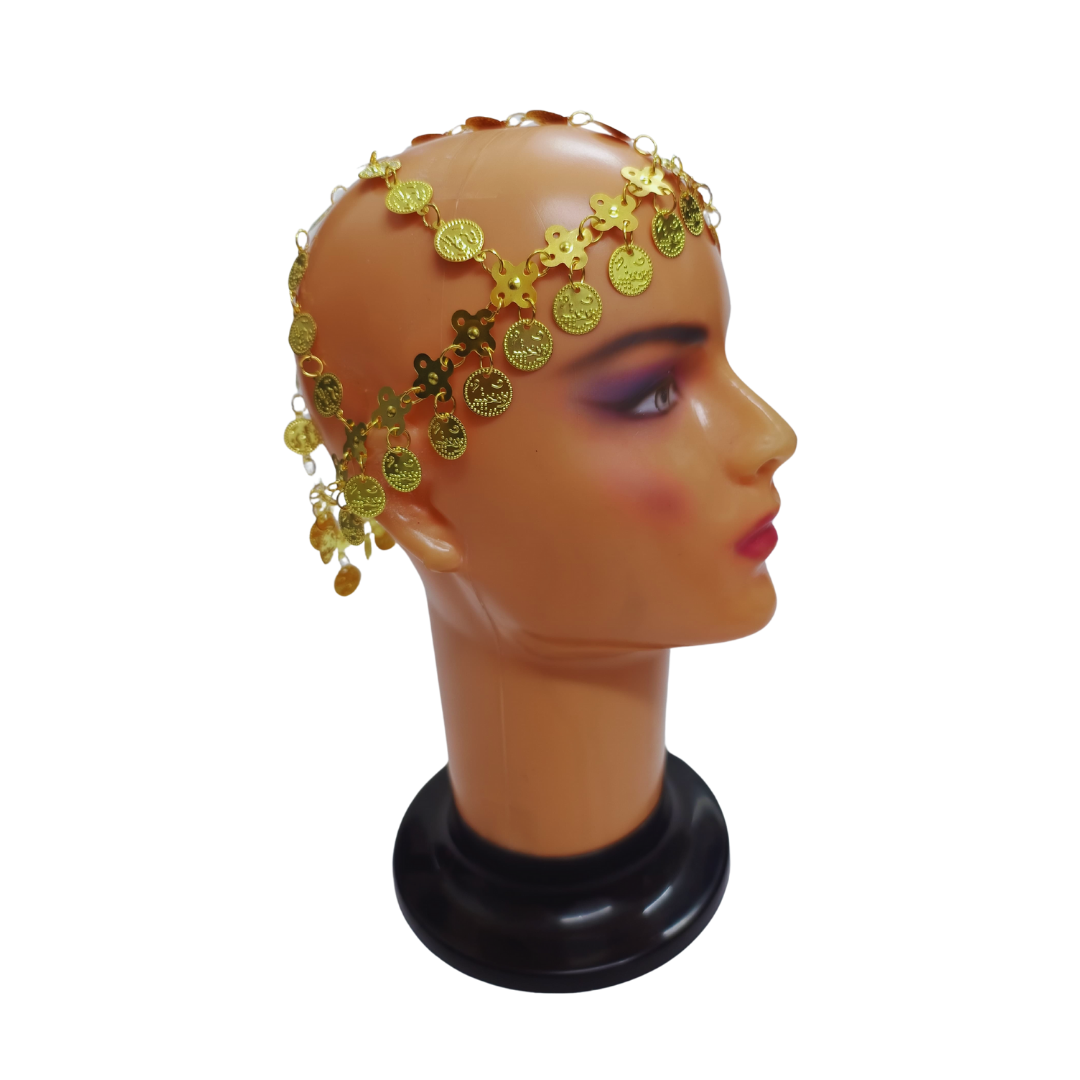 ACCESORIO DORADO ARABE PARA CABEZA