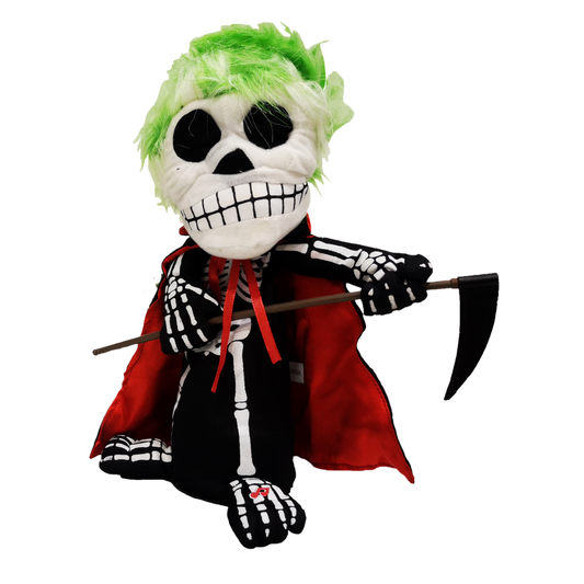 CALAVERA CON HACHA Y MECANISMO