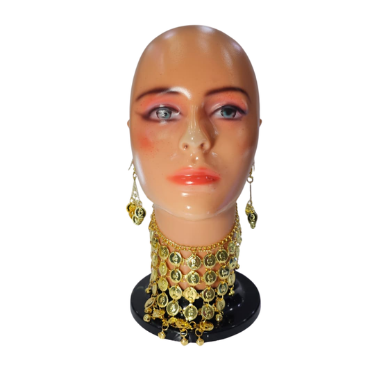 COLLAR ARABE CON ARETAS