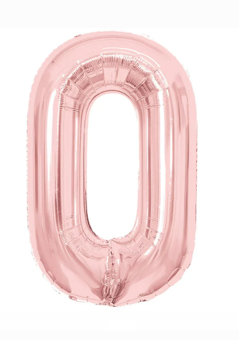 GLOBO METALICO NUMERO 0