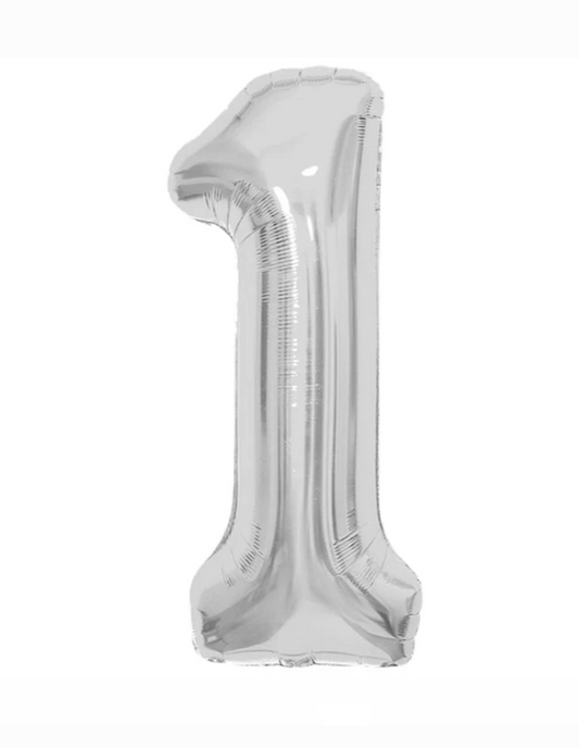 GLOBO METALICO NUMERO 1