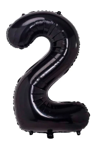 GLOBO METALICO NUMERO 2