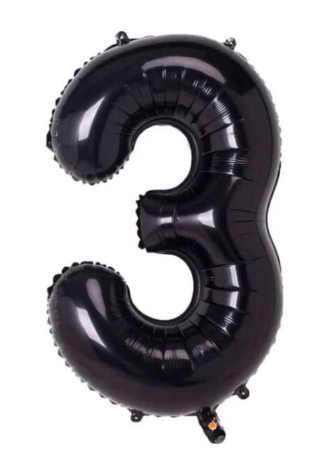 GLOBO METALICO NUMERO 3