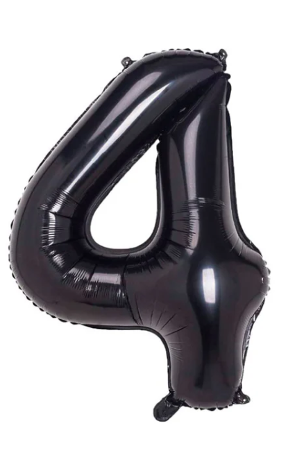 GLOBO METALICO NUMERO 4