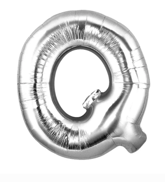 GLOBO METALICO LETRA Q