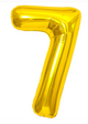 GLOBO METALICO NUMERO 7