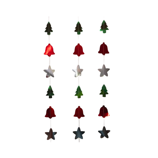 CORTINERO NAVIDEÑO X3