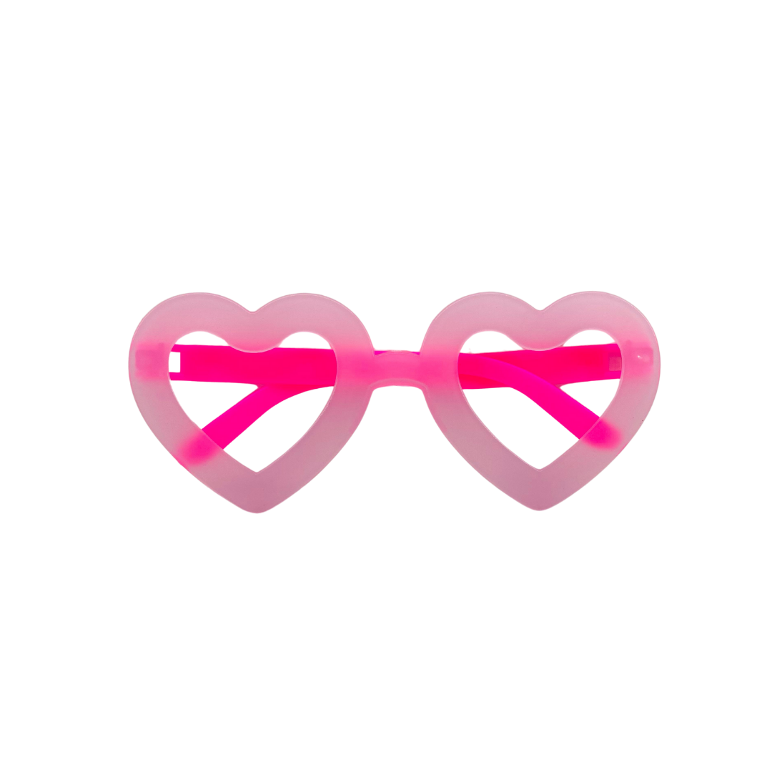 GAFAS NEON PASTA CORAZON