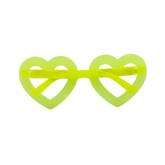 GAFAS NEON PASTA CORAZON