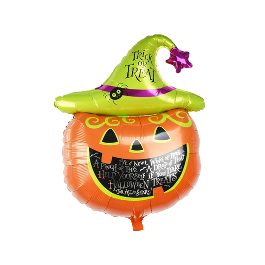 GLOBO CALABAZA SOMBRERO