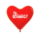 GLOBO FASHION CORAZON TE QUIERO ROJO