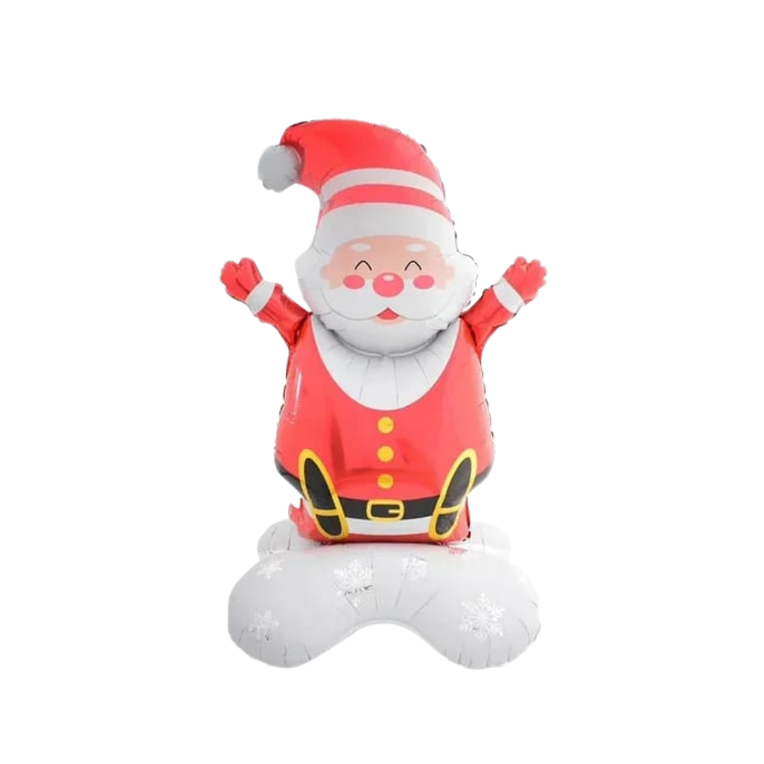 GLOBO GIGANTE DE PAPA NOEL SENTADO