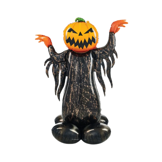 GLOBO METALIZADO CUERPO CALABAZA