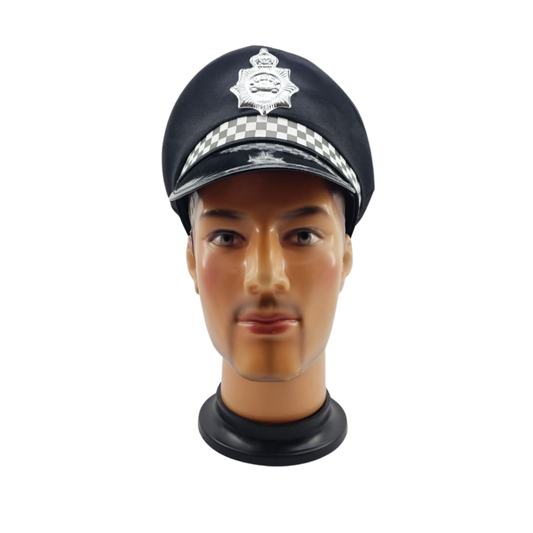 GORRO DE POLICIA NEGRO