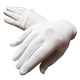 GUANTES DE TELA CORTO BLANCO