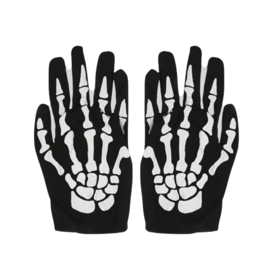 GUANTES DE ESQUELETO