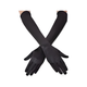 GUANTES DE TELA LARGO NEGRO