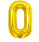 GLOBO METALICO MEDIANO NUMERO 0