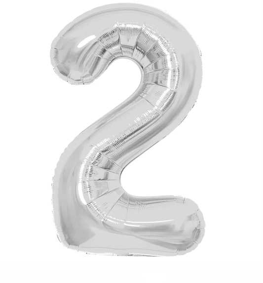 GLOBO METALICO MEDIANO NUMERO 2