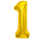 GLOBO METALICO MEDIANO NUMERO 1