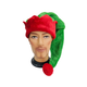 GORRO NAVIDEÑO EXTRALARGO VERDE