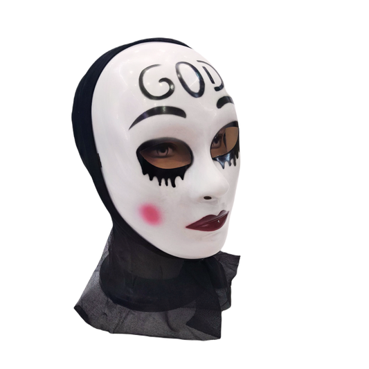 MASCARA GOD CON CAPUCHA