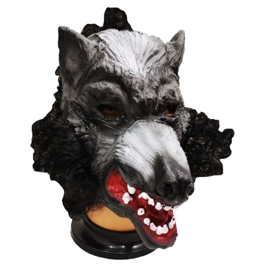 MASCARA LATEX LOBO NEGRO