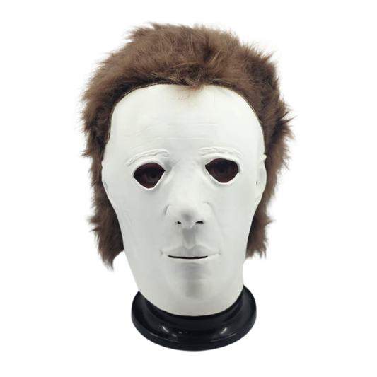 MASCARA LATEX MICHAEL MYERS ROSTRO BLANCO