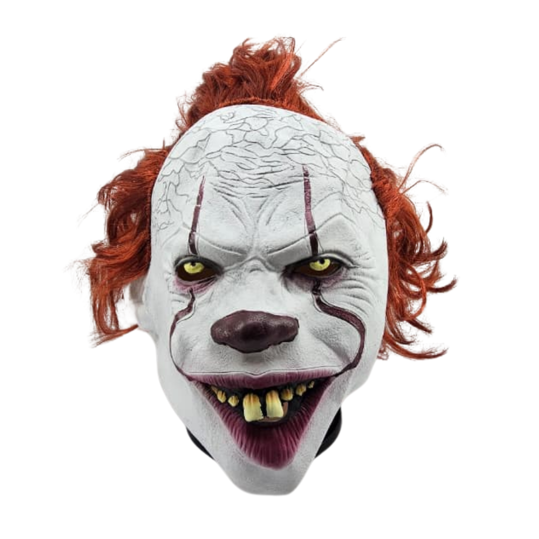 MASCARA LATEX PAYASO IT