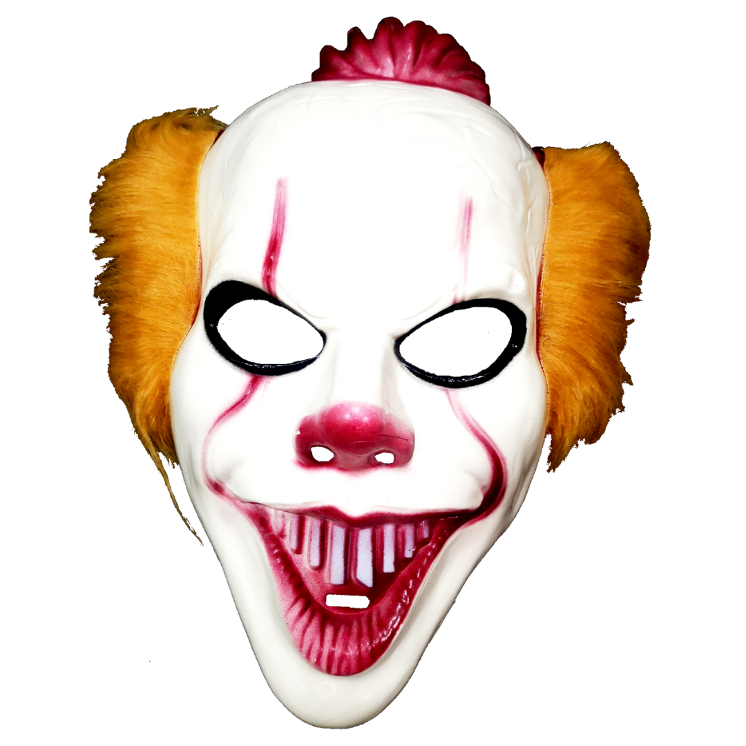 MASCARA PAYASO IT PELO COBRIZO