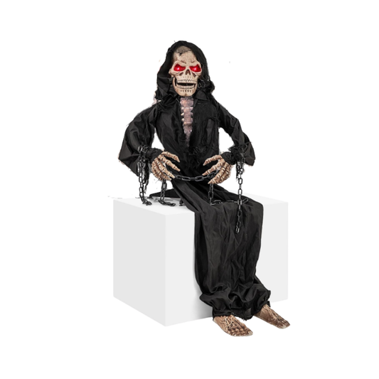 ESQUELETO CON CADENA Y MECANISMO