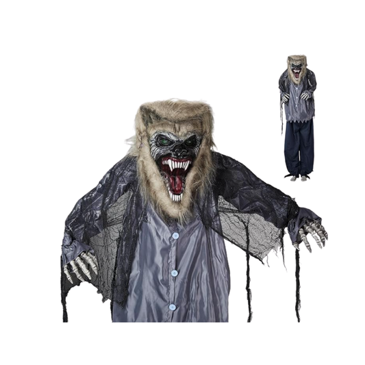 HOMBRE LOBO CON MECANISMO