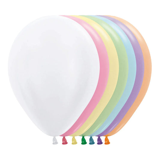 GLOBO R-5 SATIN SURTIDO X50