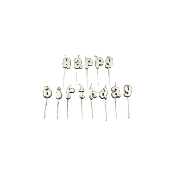 VELA LETRAS HAPPY BIRTHDAY DORADA "C1"