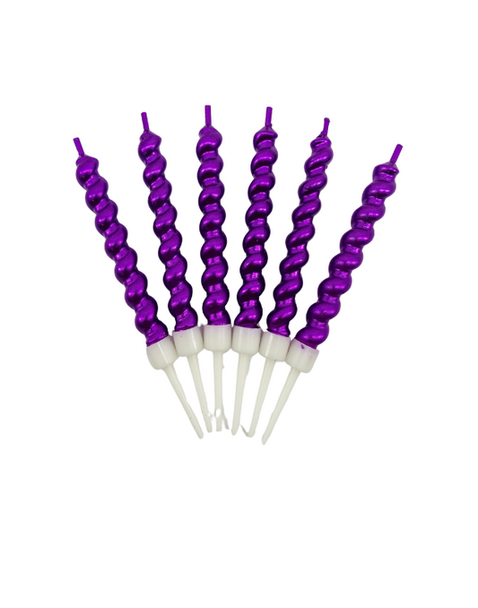 VELA PERLA FUCSIA X6