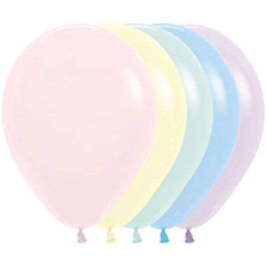 GLOBO R-9 PASTEL MATE SURTIDO X12