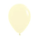 GLOBO R-9 PASTEL MATE AMARILLO X12