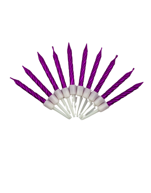 VELA TORNILLO MINI FUCSIA X10