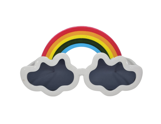 GAFAS ARCOIRIS CON NUBES ONDULADAS