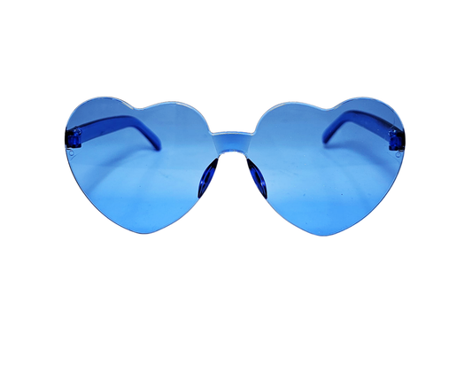 GAFAS CORAZON AZUL