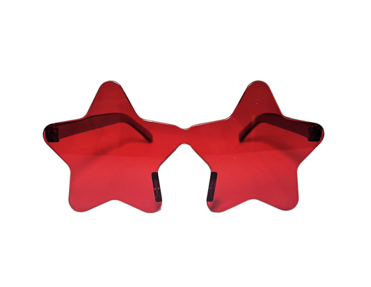 GAFAS ESTRELLA ROJA