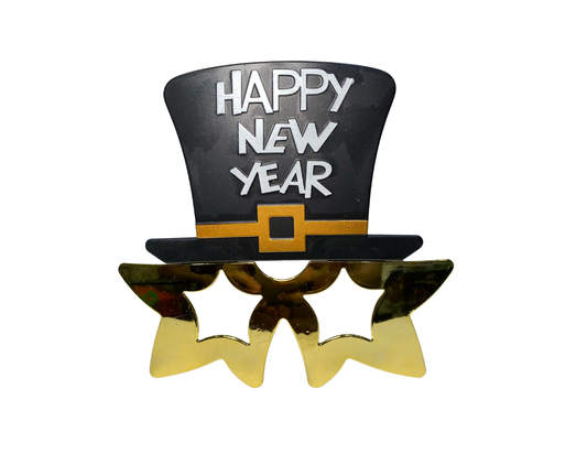 GAFAS ESTRELLAS CON GORRO HAPPY NEW YEAR