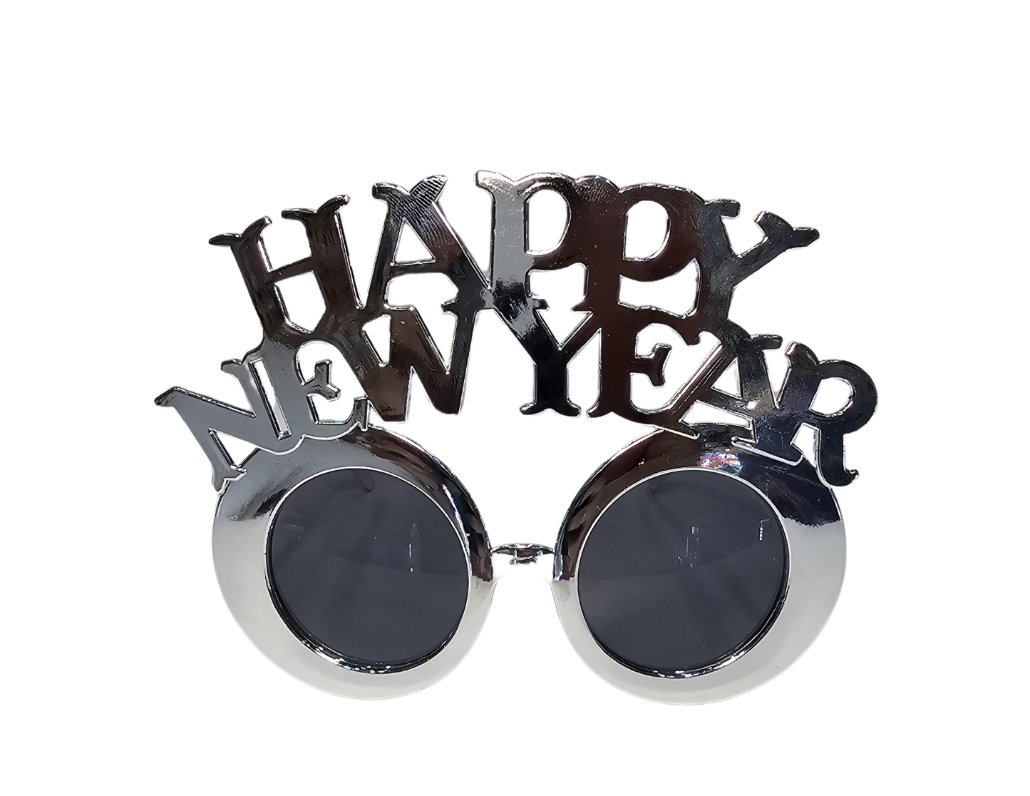 GAFAS HAPPY NEW YEAR PLATEADA