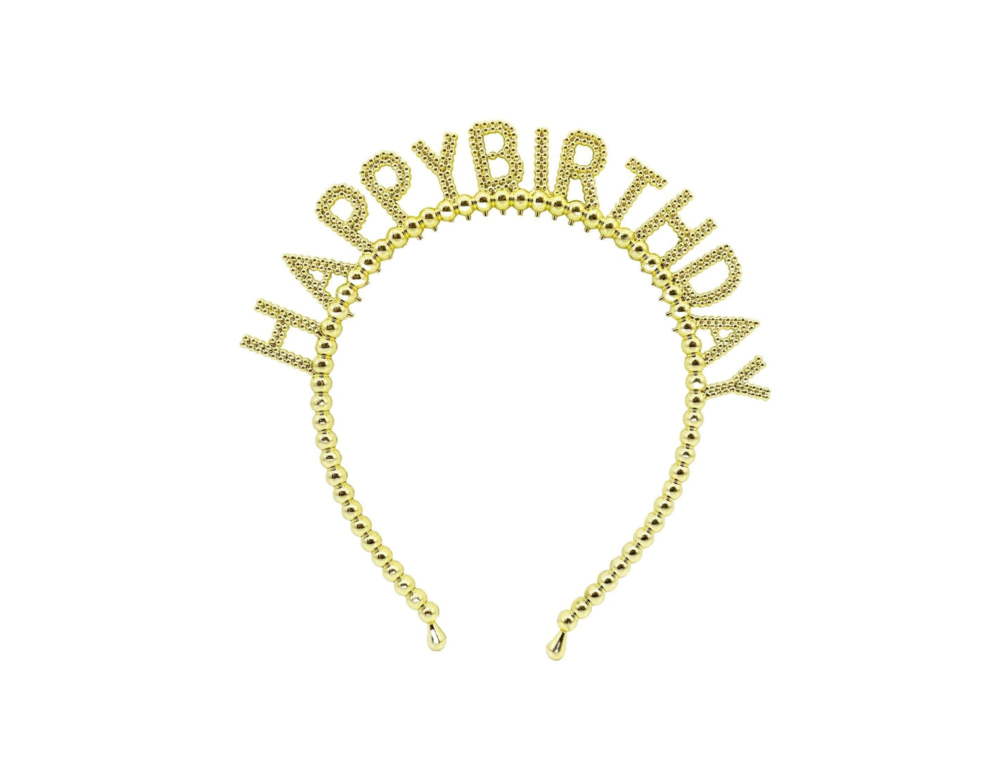 TIARA HAPPY BIRTHDAY PERLAS DORADA "C1"