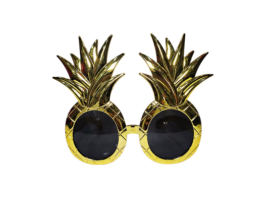 GAFAS PIÑA DORADA