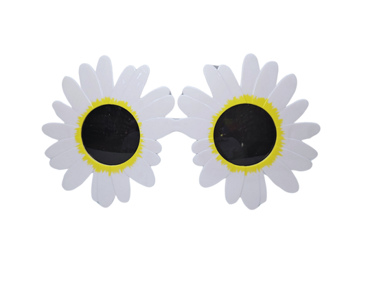 GAFAS FLOR MARGARITA BLANCA