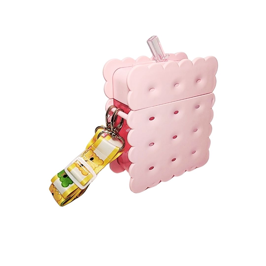 TERMO DE GALLETA ROSADO - 380 ML